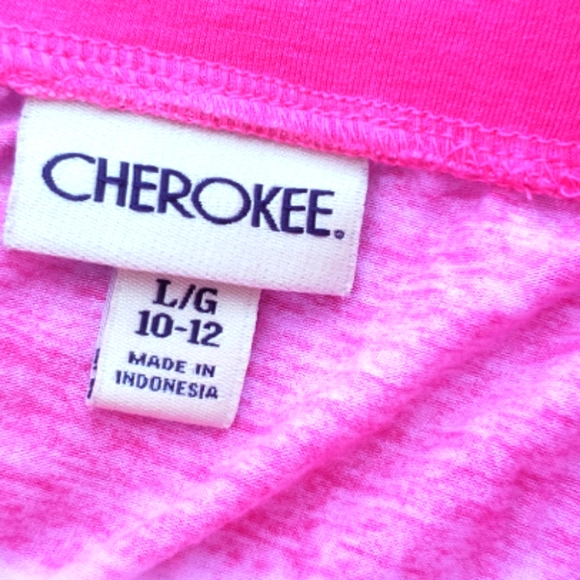 Cherokee Girls Pink Striped Maxi Skirt Size 10-12 Large - Picture 3 of 3